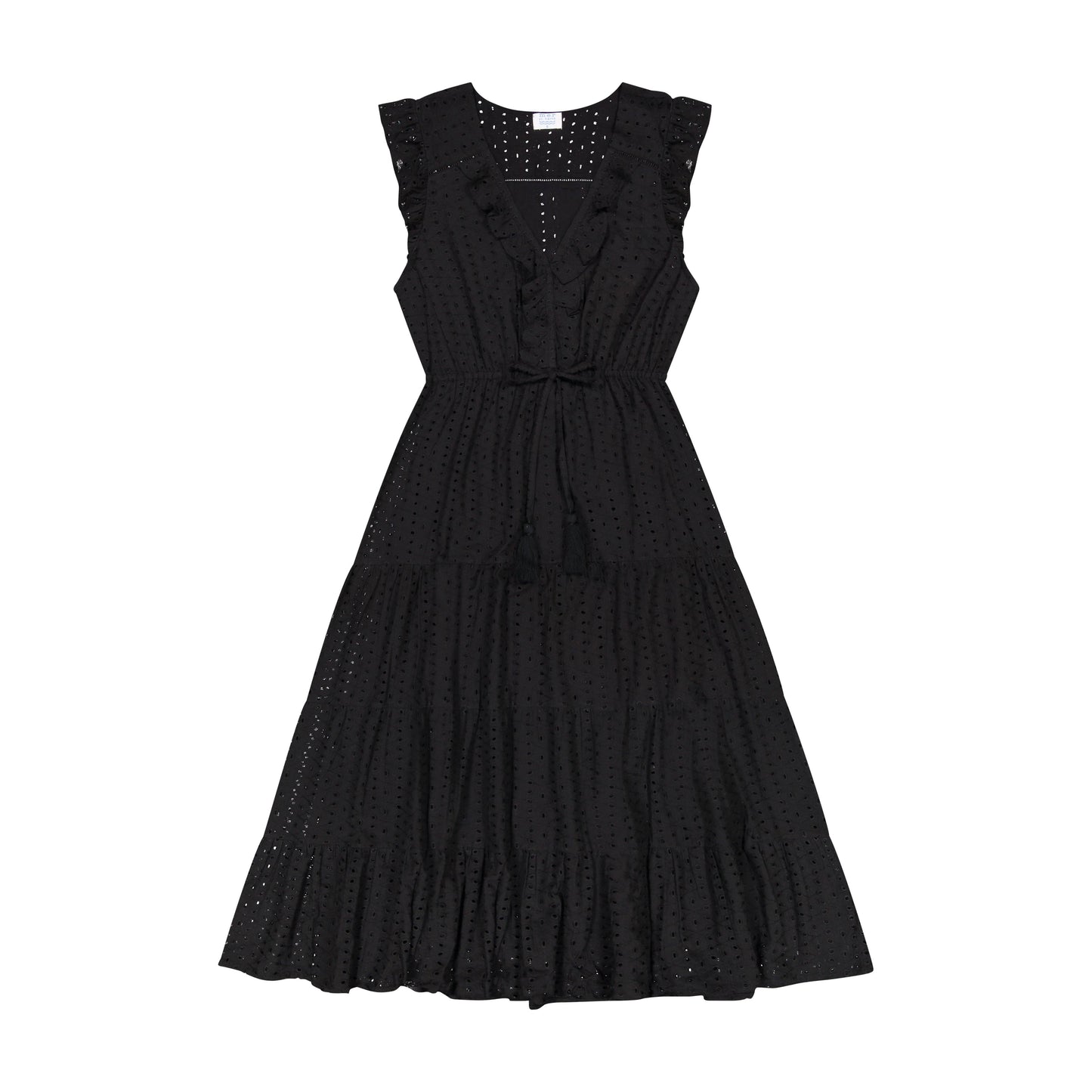 Giselle Maxi Dress Black Eyelet