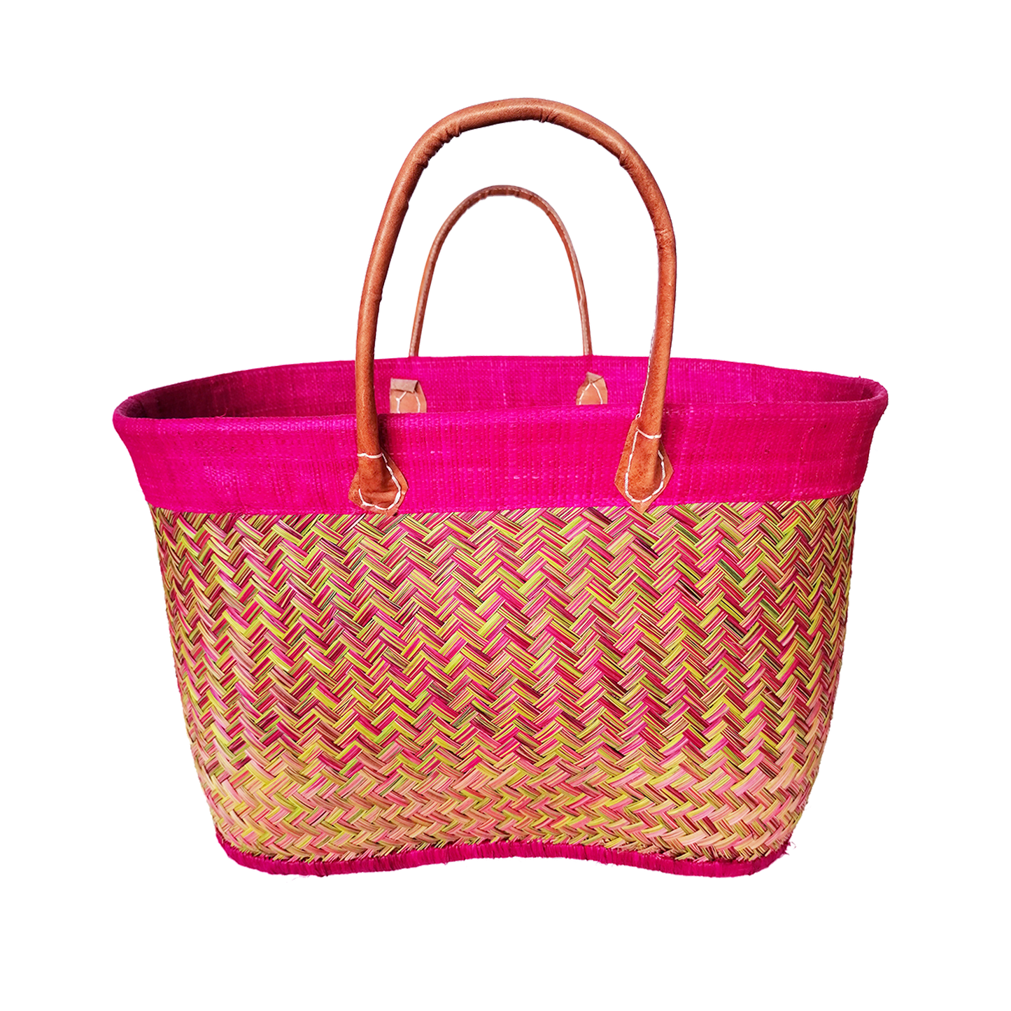 Basket Antaly in Fuchsia