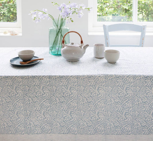 Tablecloth in Mineral Green 150x150 cm