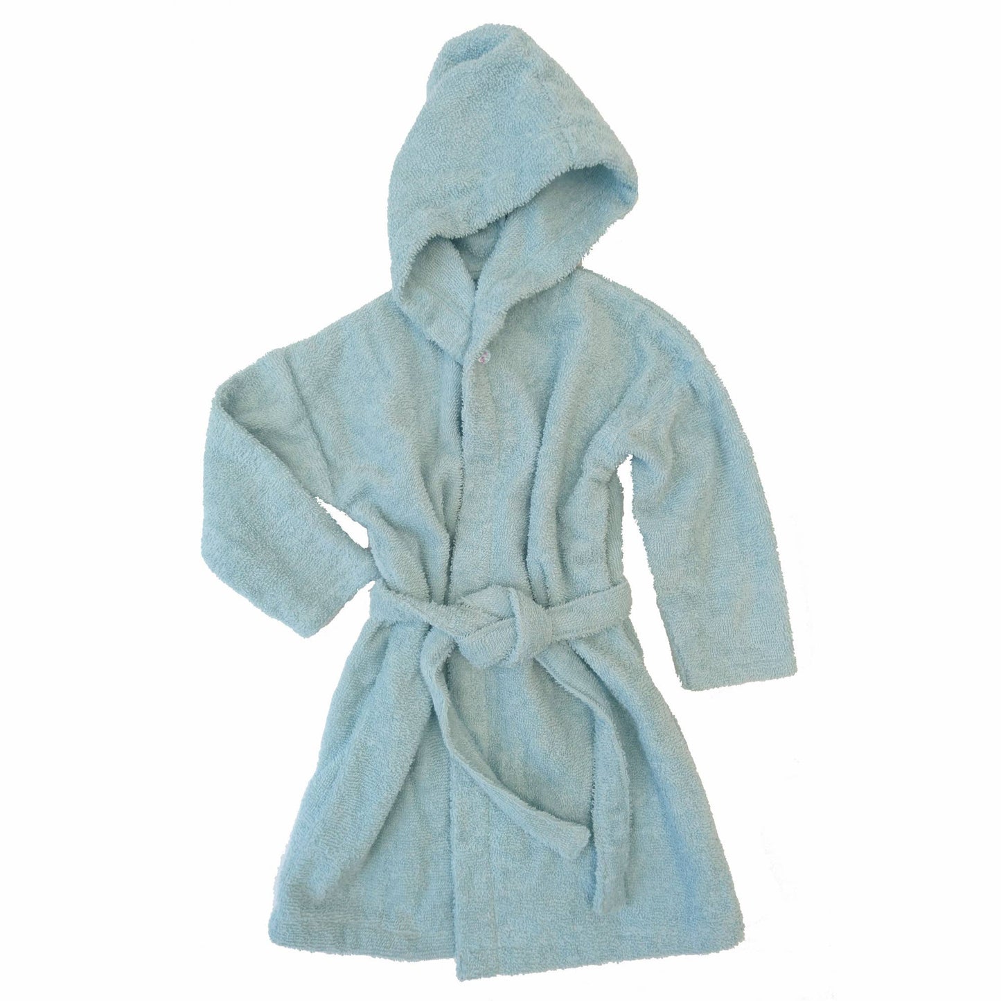 Bath Robe Ice blue 8-10 years