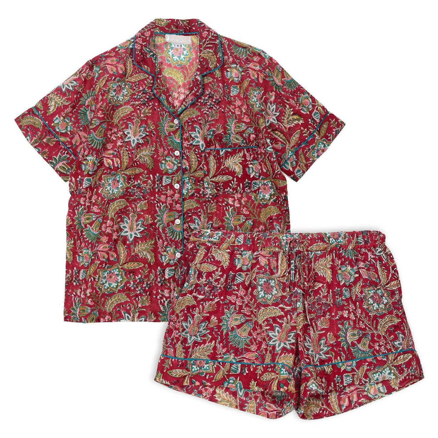 Pyjamas in Red Flower