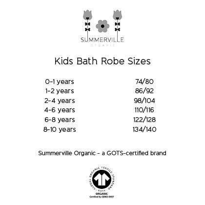 Bath Robe Rabbit Ice blue 6-8 years
