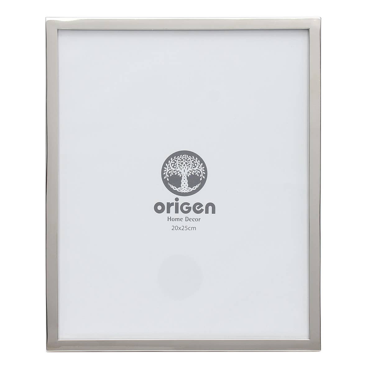Silver Metal Photo Frame 27x22 cm