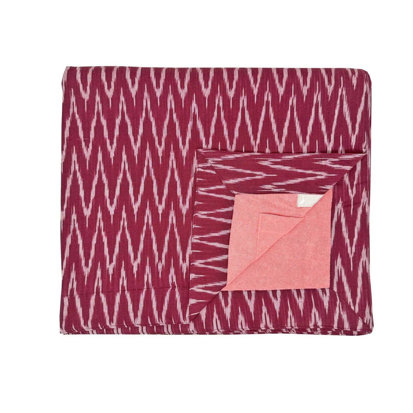 Beach Towel in Red Ikat
