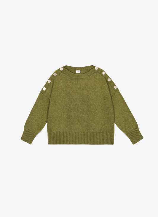 Sweater LOTEFA in Olive