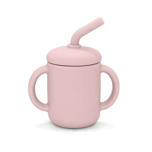 Straw Cup in Pale Mauve