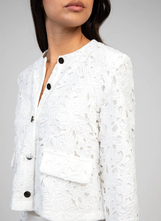 Jacket Hallie in Ecru
