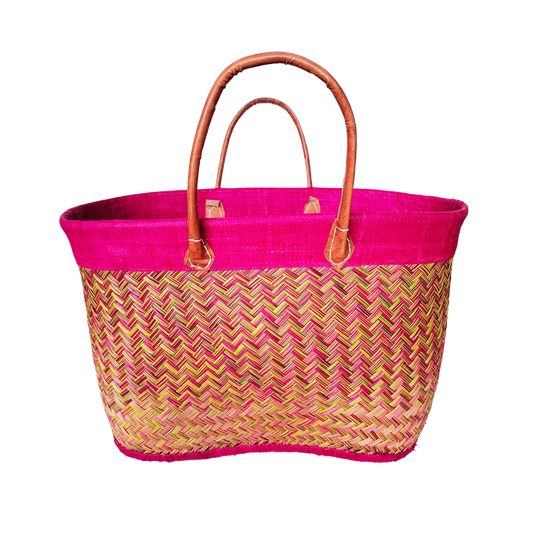 Basket Antaly in Fuchsia