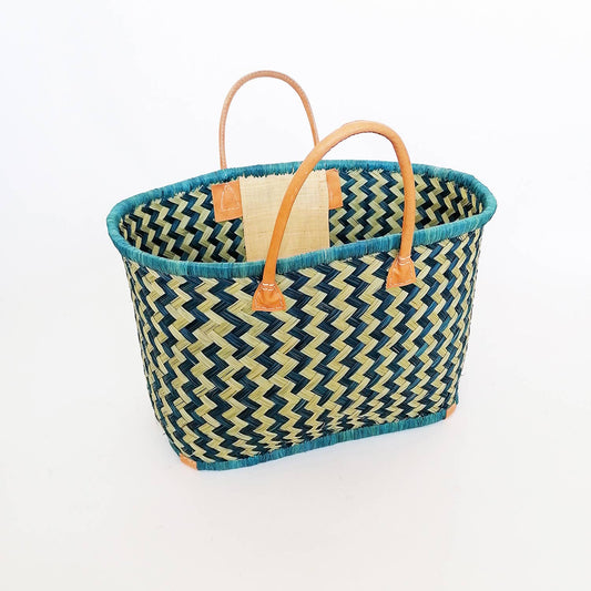 Basket Toama in Turquoise