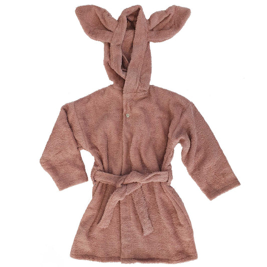 Bath Robe Rabbit in Pale Mauve