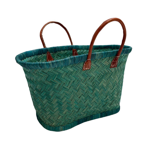 Basket Aravola in Turquoise