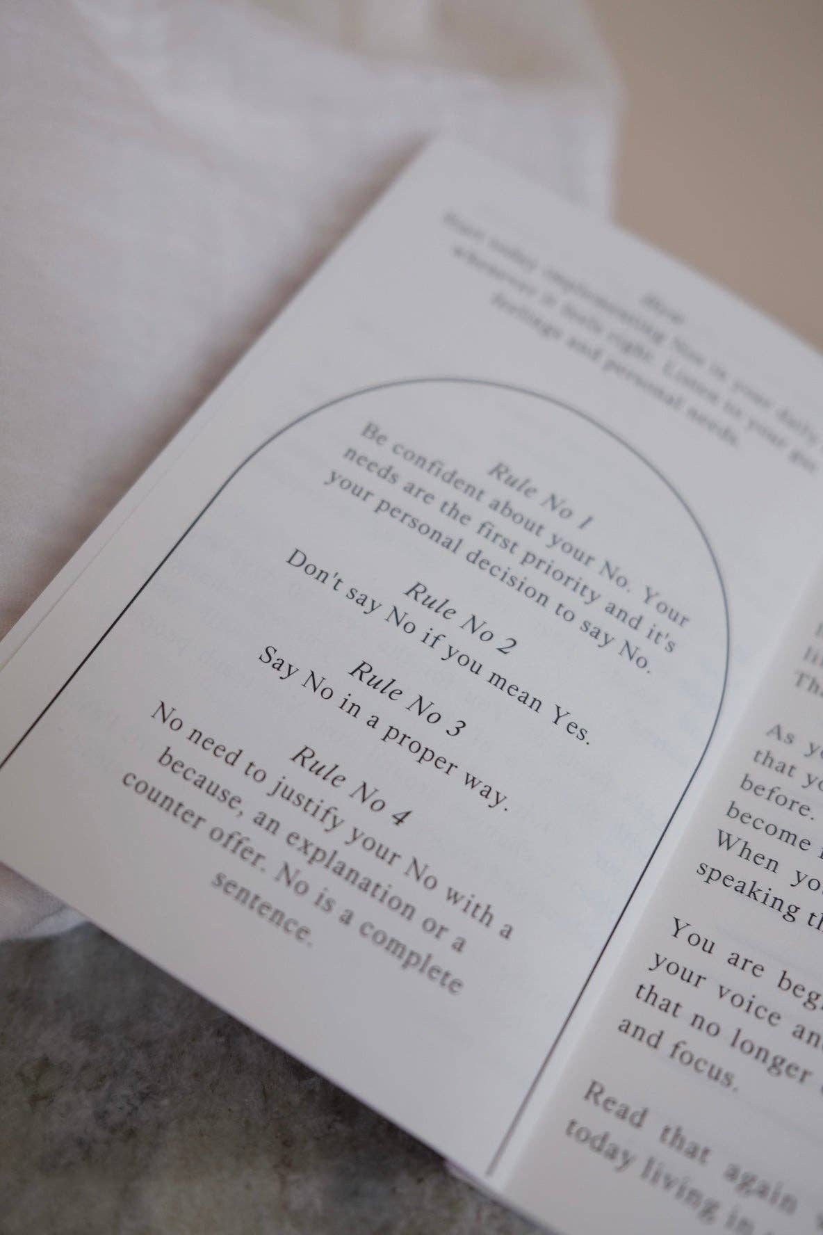 The No Book on Setting Boundaries