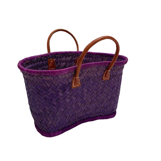 Basket Aravola in Plum