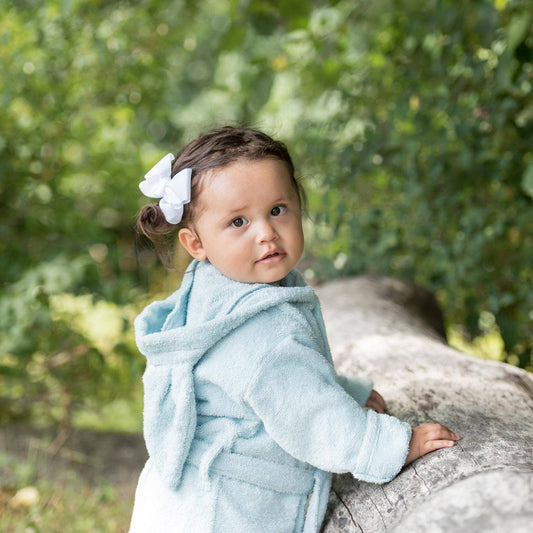 Bath Robe Rabbit Ice blue 1-2 years