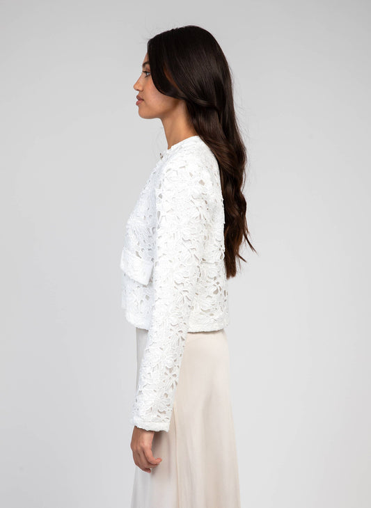 Jacket Hallie in Ecru