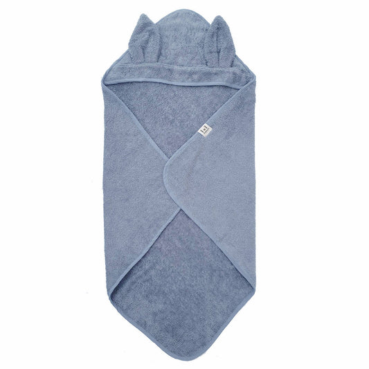 Baby Towel Rabbit in Dusty Blue