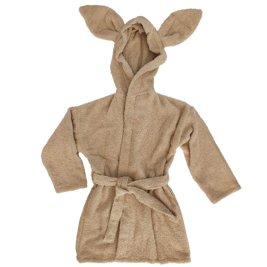 Bath Robe Rabbit Sand 2-4 years