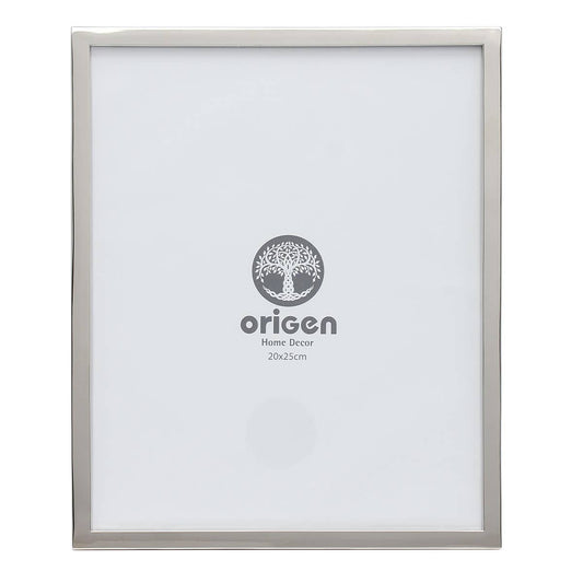 Silver Metal Photo Frame 27x22 cm